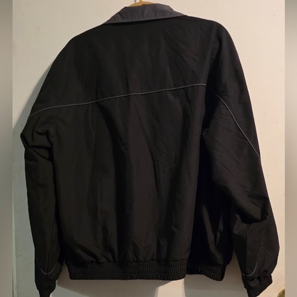 Perry Ellis Black and Gray Men's Windbreaker - Picture 3 of 7